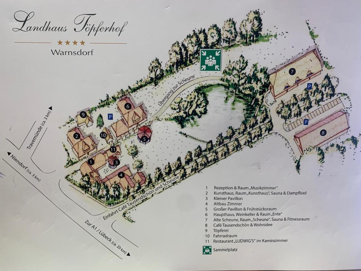 Landhaus Toepferhof Bei Travemuende Ratekau Buitenkant foto